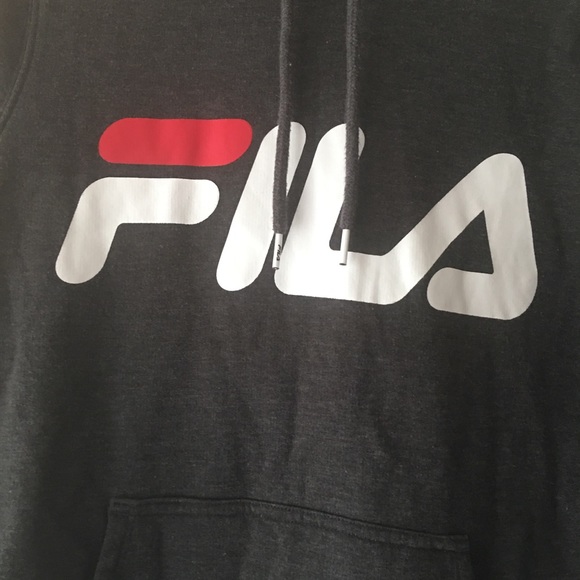 FILA Grey Hoodie - Picture 2 of 5